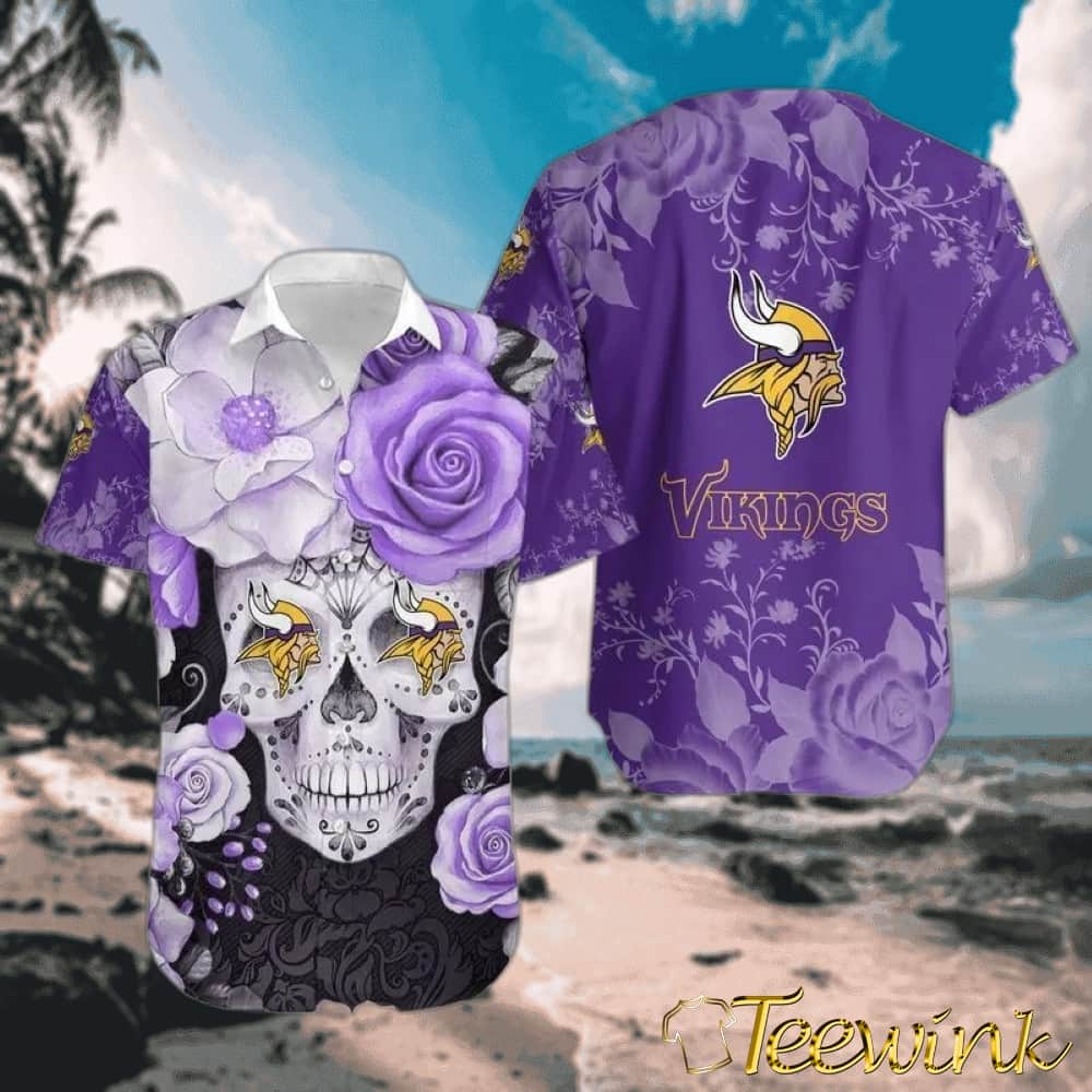 Minnesota Vikings Desert Sunset Hawaiian Shirt Minnesota Vikings Desert Sunset Hawaiian Shirt