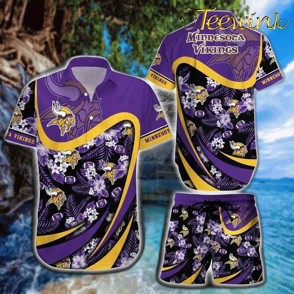 Minnesota Vikings Norse Legend Hawaiian Shirt Minnesota Vikings Norse Legend Hawaiian Shirt