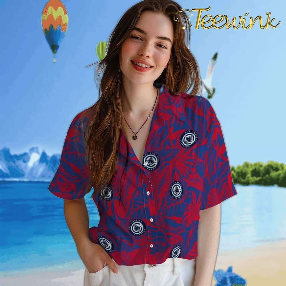 Monstera Layer Los Angeles Clippers Hawaiian Shirt image 4 Monstera Layer Los Angeles Clippers Hawaiian Shirt image 4