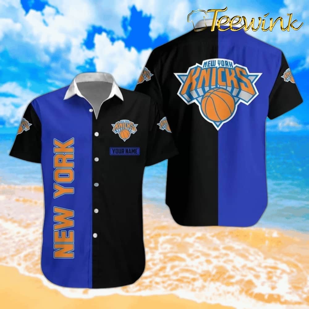 New York Knicks Court Side Hawaiian Shirt