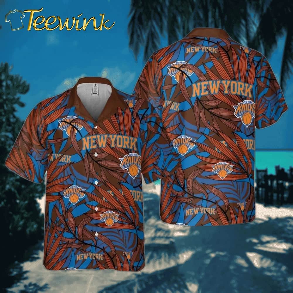New York Knicks Island Vibes Hawaiian Shirt