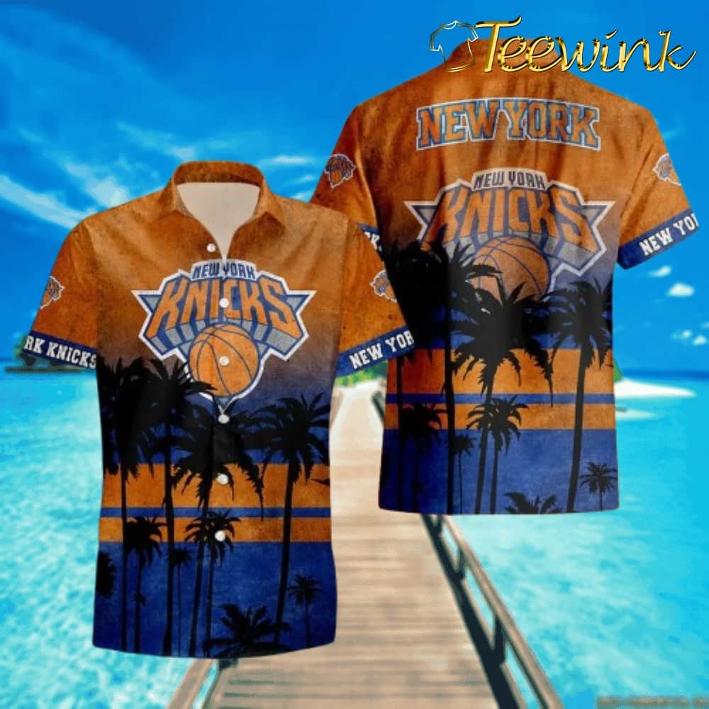 New York Knicks Tropical Bliss Hawaiian Shirt