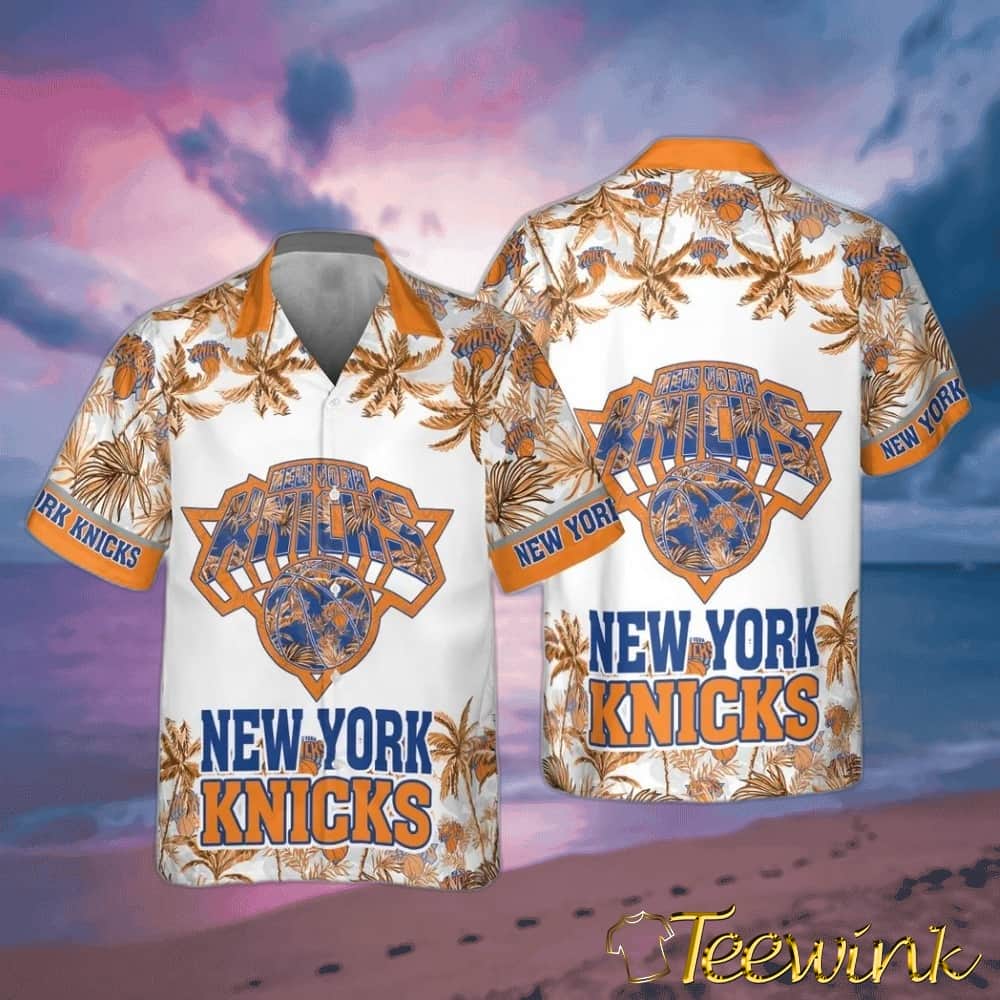 New York Knicks Tropical Slam Hawaiian Shirt