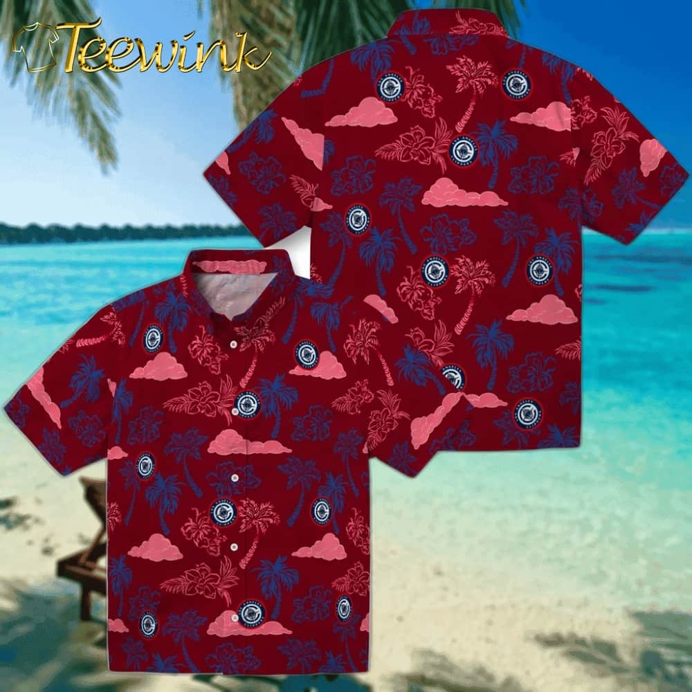 Palm And Clouds Los Angeles Clippers Hawaiian Shirt image 3 Palm And Clouds Los Angeles Clippers Hawaiian Shirt image 3