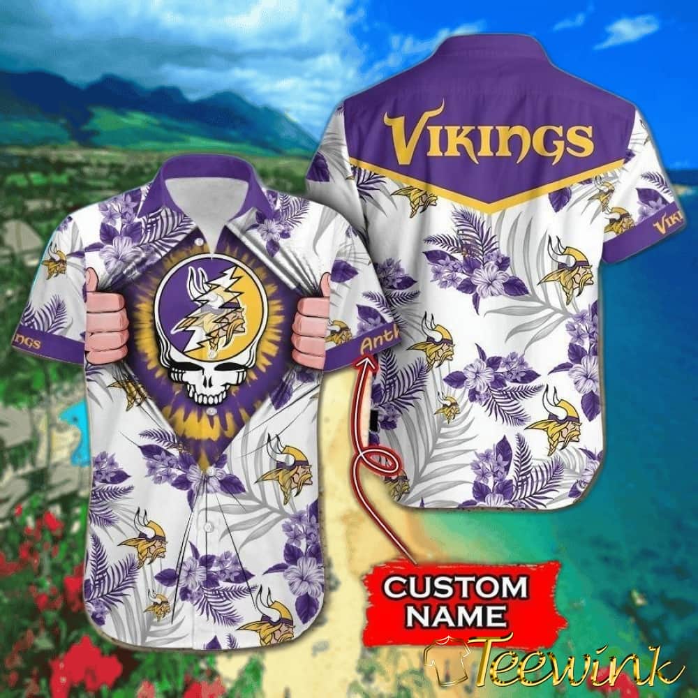 Minnesota Vikings Victory Streak Hawaiian Shirt Minnesota Vikings Victory Streak Hawaiian Shirt