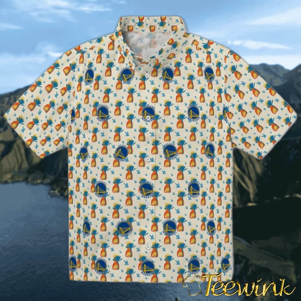 Pineapple Delight Golden State Warriors Hawaiian Shirt