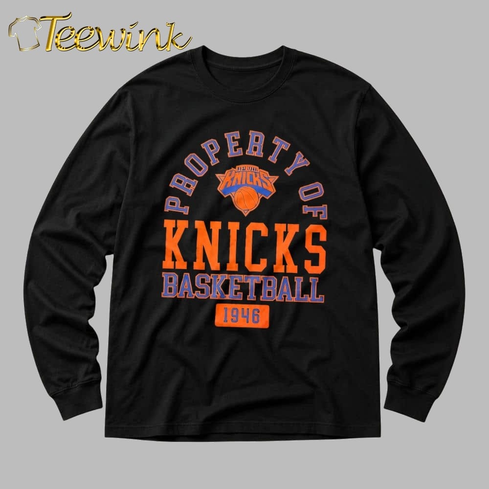 Property of New York Knicks basketball est 1946 shirt image 3 Property of New York Knicks basketball est 1946 shirt image 3