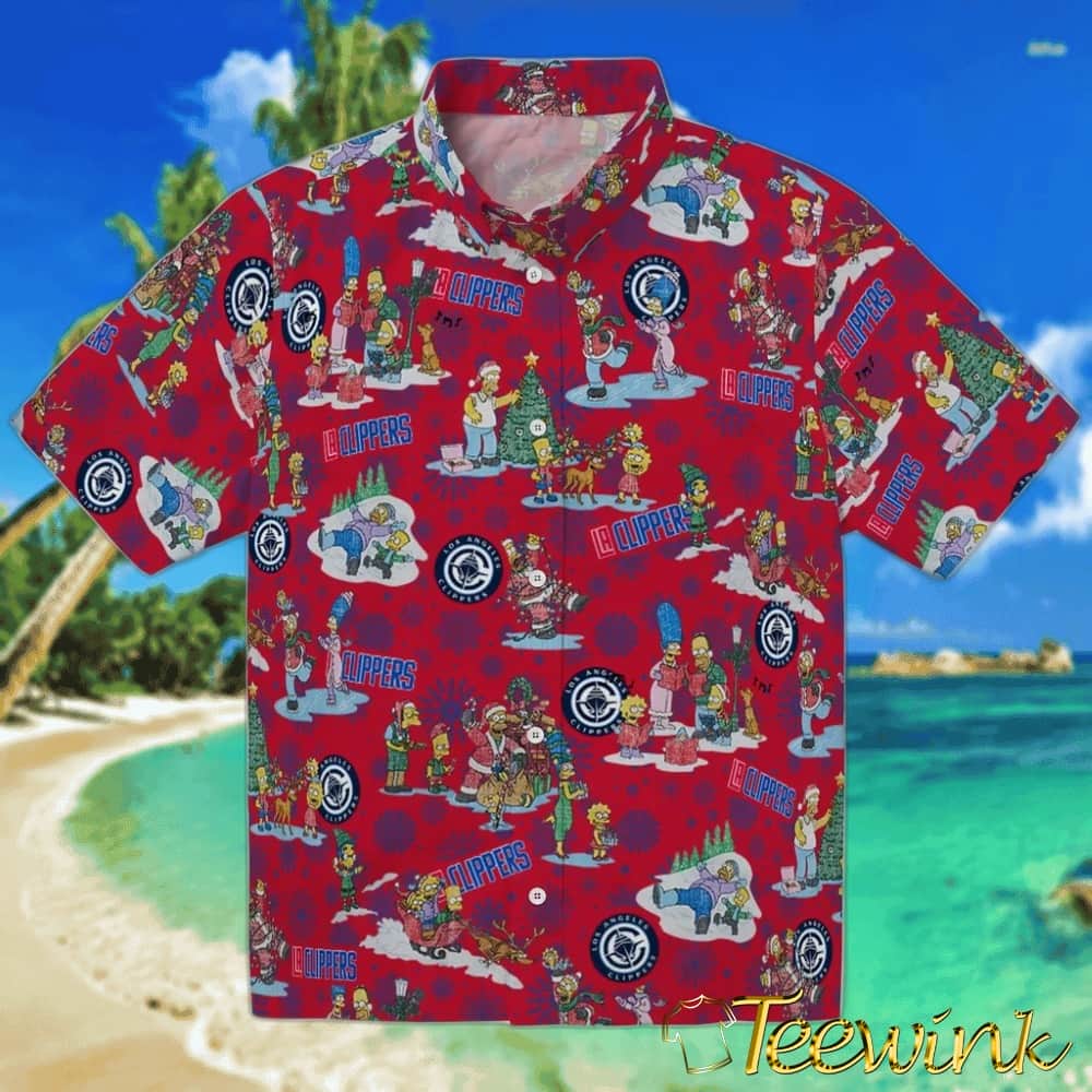Pineapple Delight Los Angeles Clippers Hawaiian Shirt