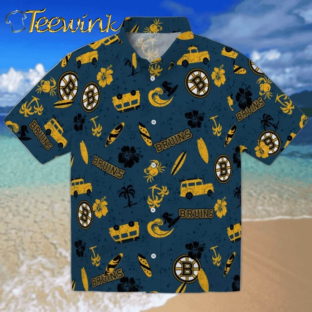 Boston Bruins Hawaiian Shirt – Beach Vibe