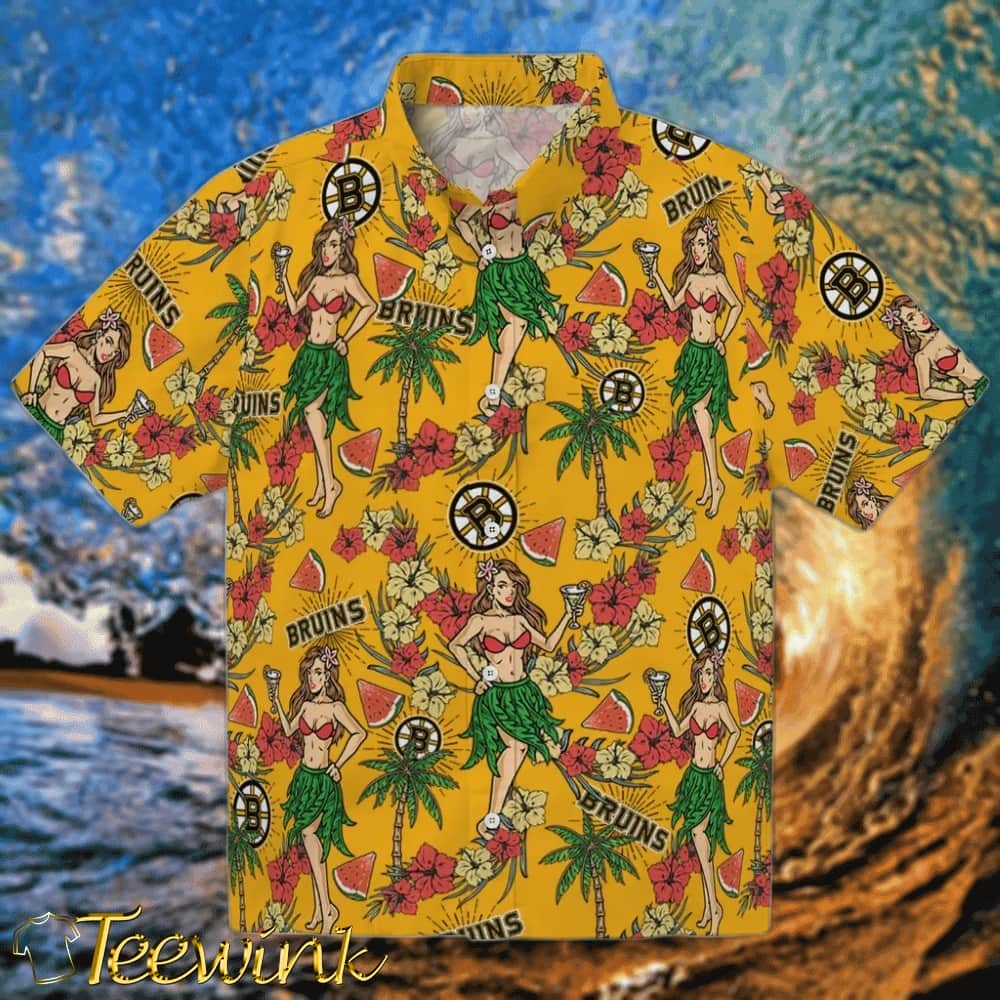 Boston Bruins Hawaiian Shirt – Hawaiian Girls Design