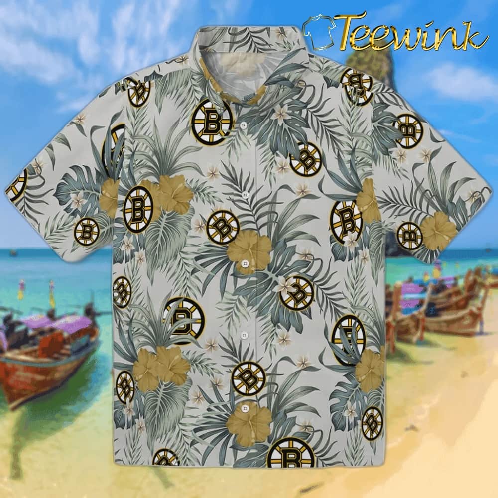 Boston Bruins Hawaiian Shirt – Hibiscus Designs