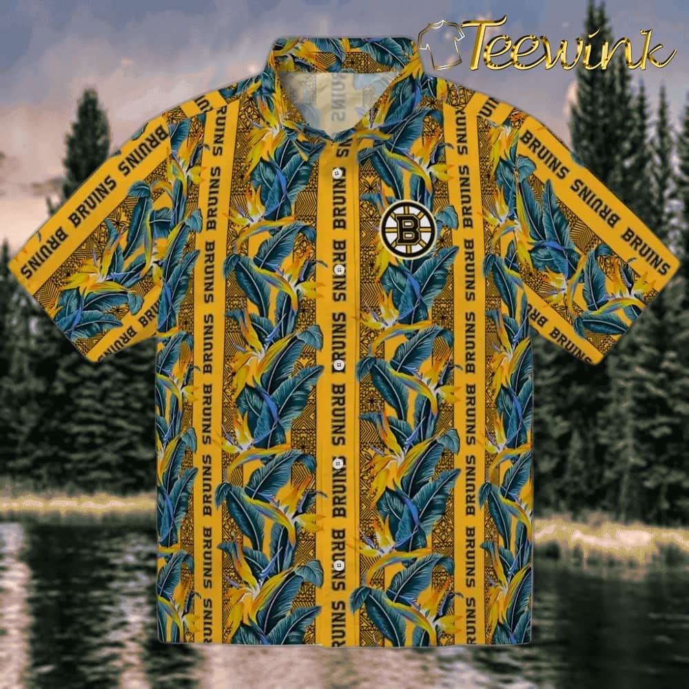 Boston Bruins Hawaiian Shirt – Paradise Vines
