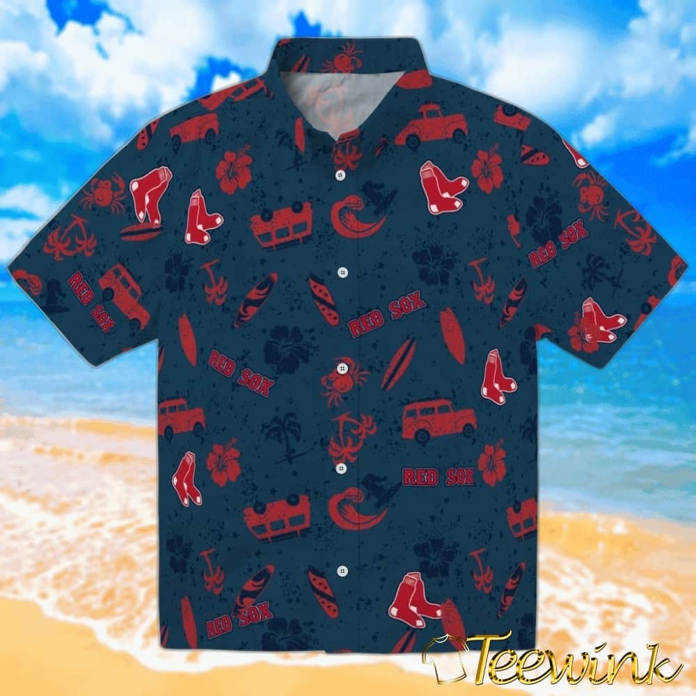 Boston Red Sox Hawaiian Shirt – Bird Canopy