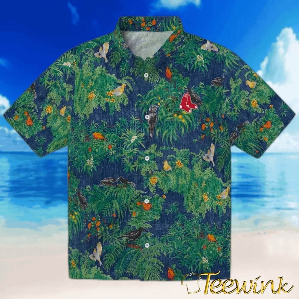 Boston Red Sox Hawaiian Shirt – Bird Canopy