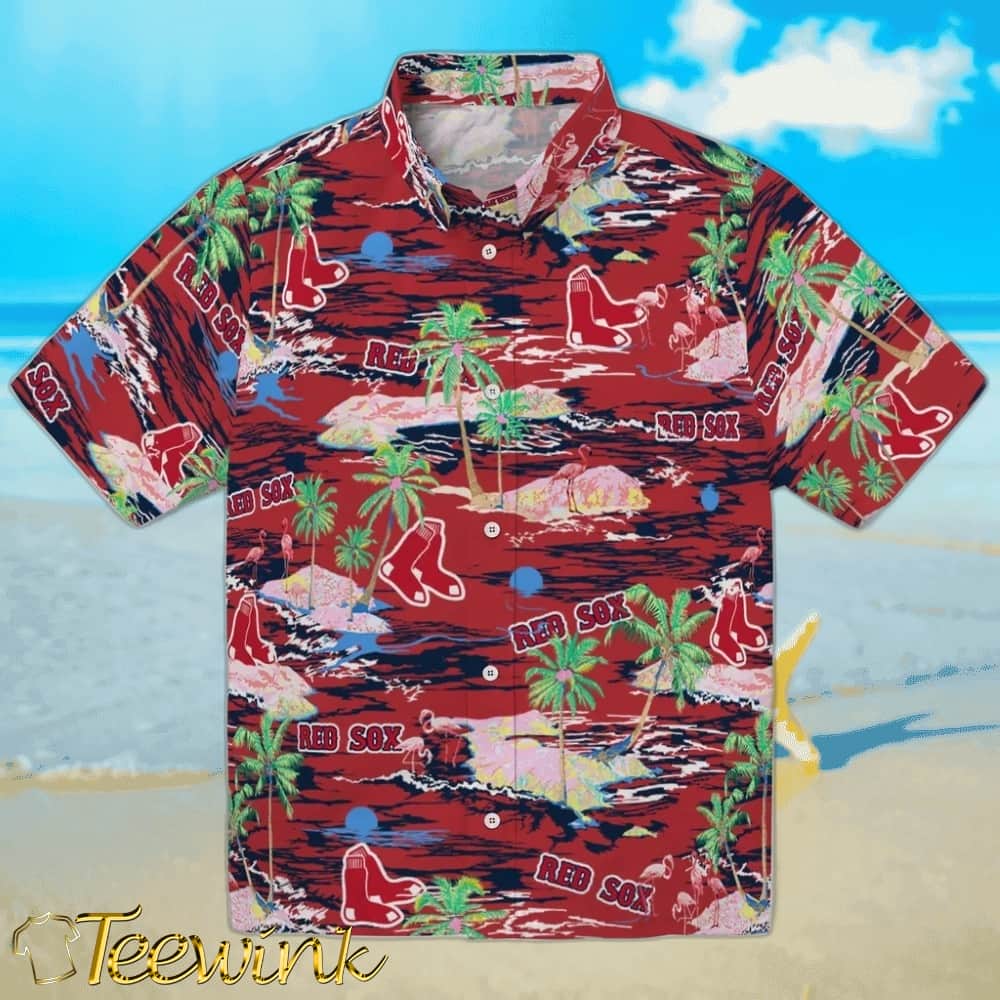 Boston Red Sox Hawaiian Shirt – Hawaiian Girls Design