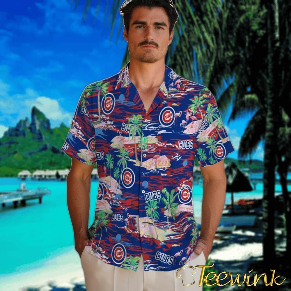 Chicago Cubs Hawaiian Shirt – Hawaii Island image 2 Chicago Cubs Hawaiian Shirt – Hawaii Island image 2