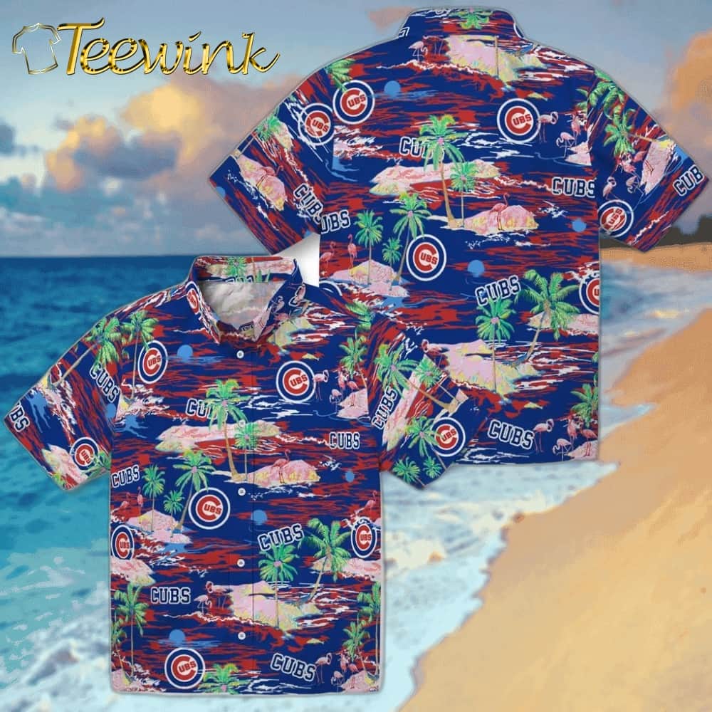 Chicago Cubs Hawaiian Shirt – Hawaii Island image 3 Chicago Cubs Hawaiian Shirt – Hawaii Island image 3