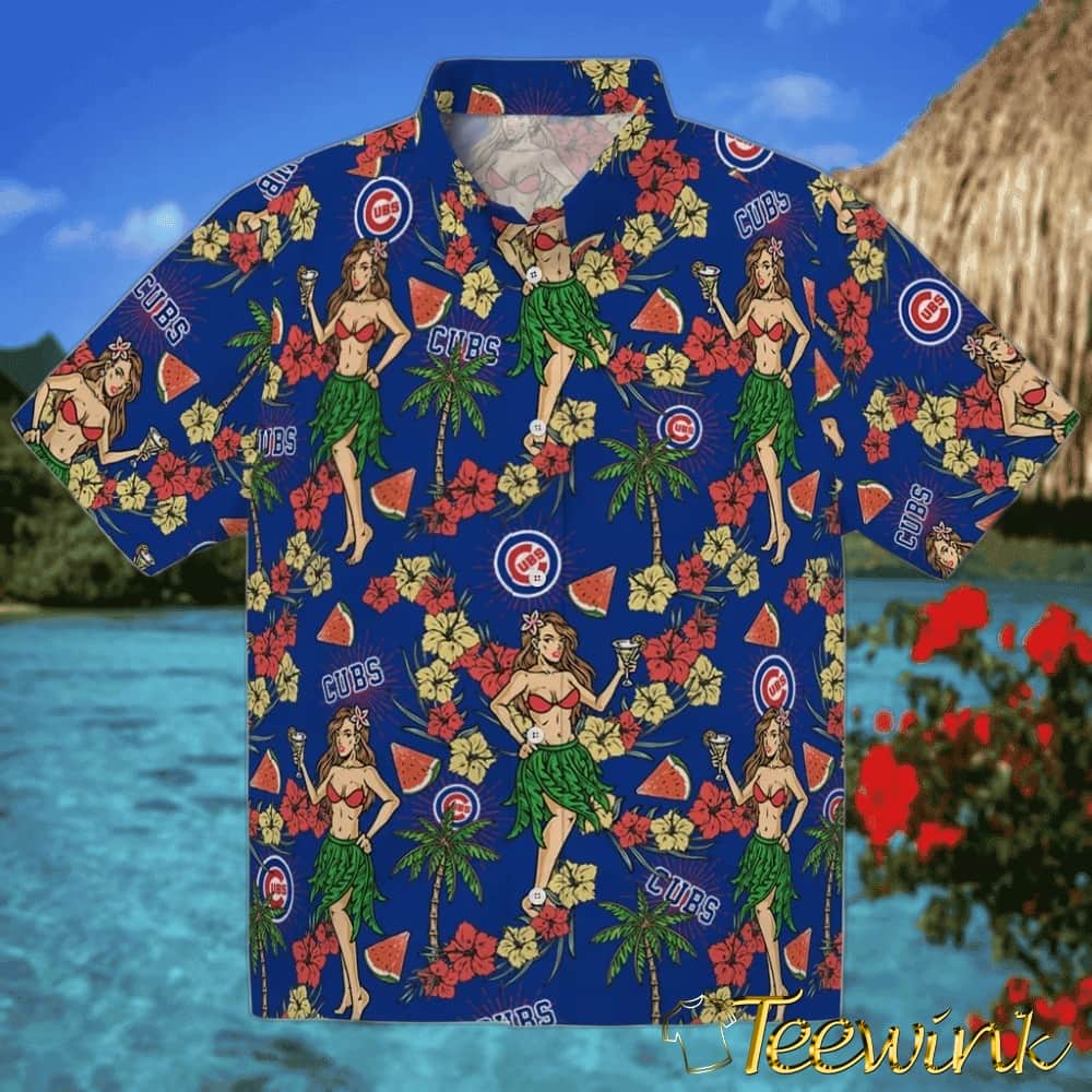 Chicago Cubs Hawaiian Shirt – Hawaiian Girls Design