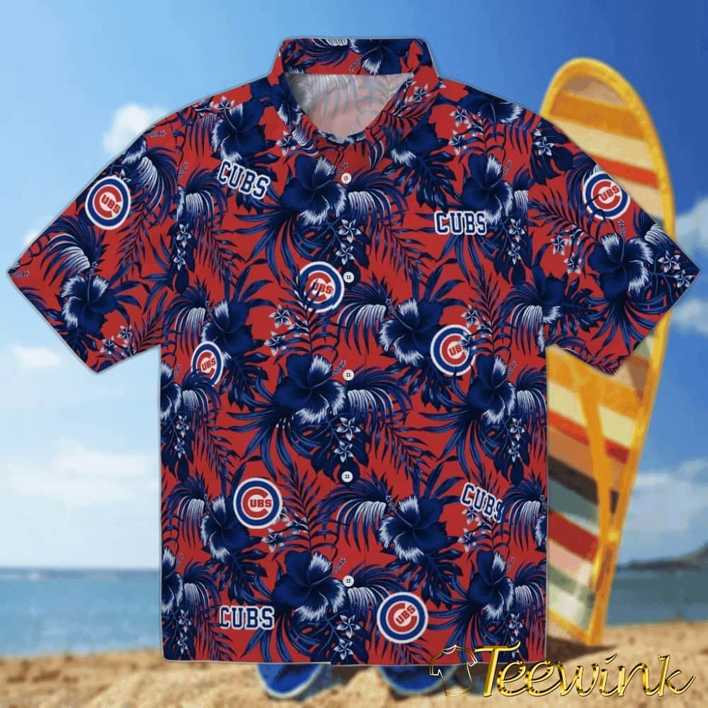 Chicago Cubs Hawaiian Shirt – Hibiscus Exotic