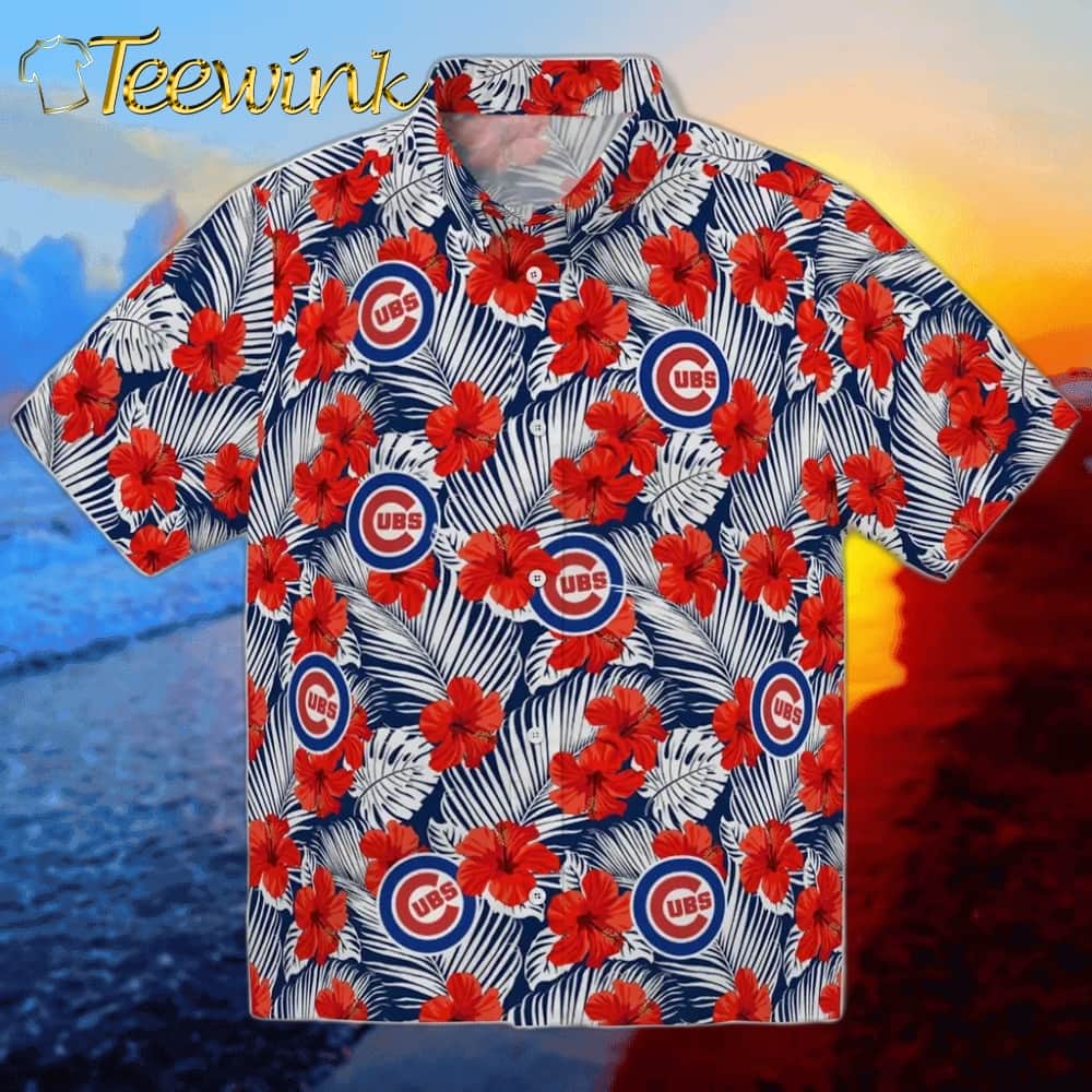 Chicago Cubs Hawaiian Shirt – Hibiscus Fiesta