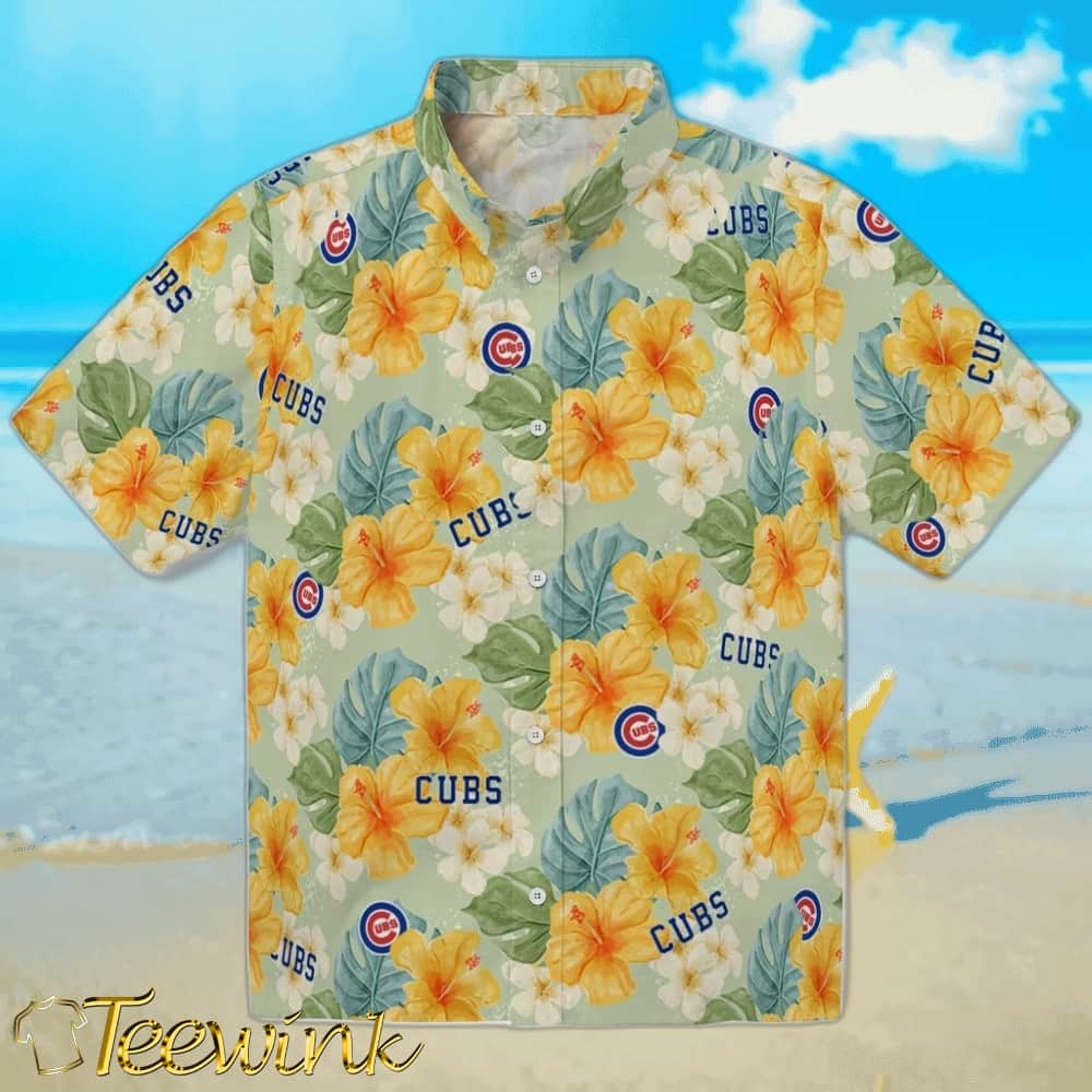 Chicago Cubs Hawaiian Shirt – Hibiscus Mood