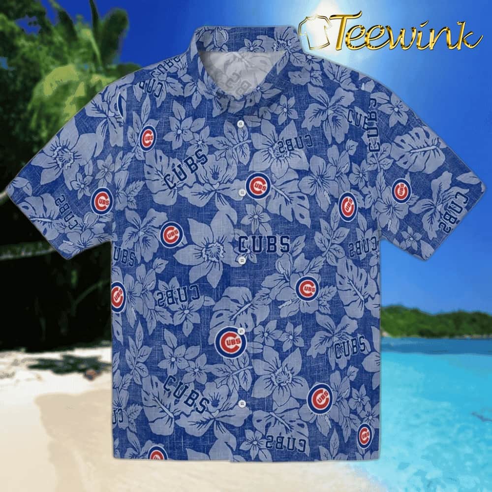 Chicago Cubs Hawaiian Shirt – Hibiscus Oasis