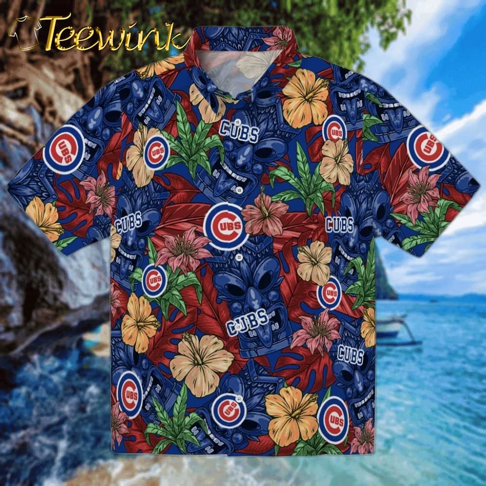 Chicago Cubs Hawaiian Shirt – Hibiscus Tiki Jungle