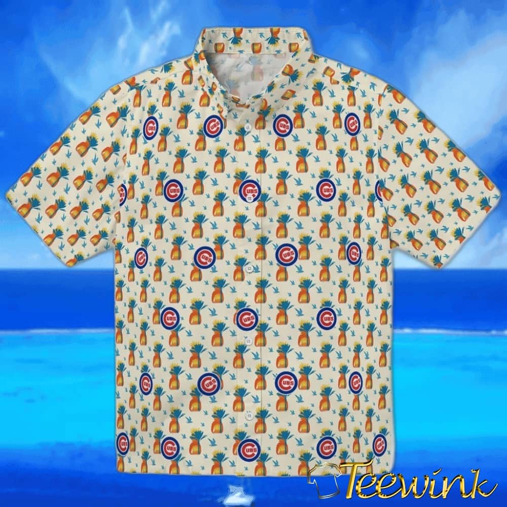 Chicago Cubs Hawaiian Shirt – Pineapple Delight