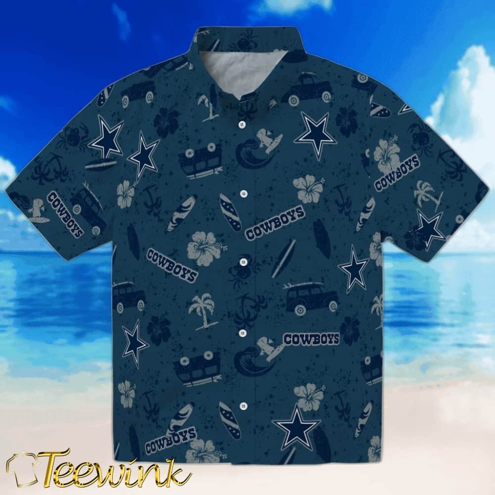 Dallas Cowboys Hawaiian Shirt – Bird Canopy