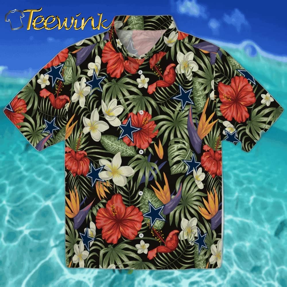 Dallas Cowboys Hawaiian Shirt – Hawaii Floral Hibiscus