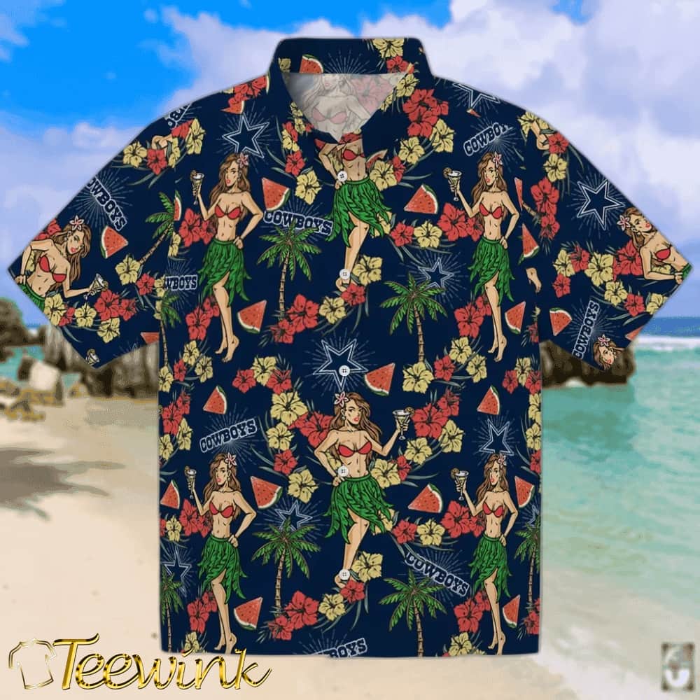 Dallas Cowboys Hawaiian Shirt – Hawaiian Girls Design