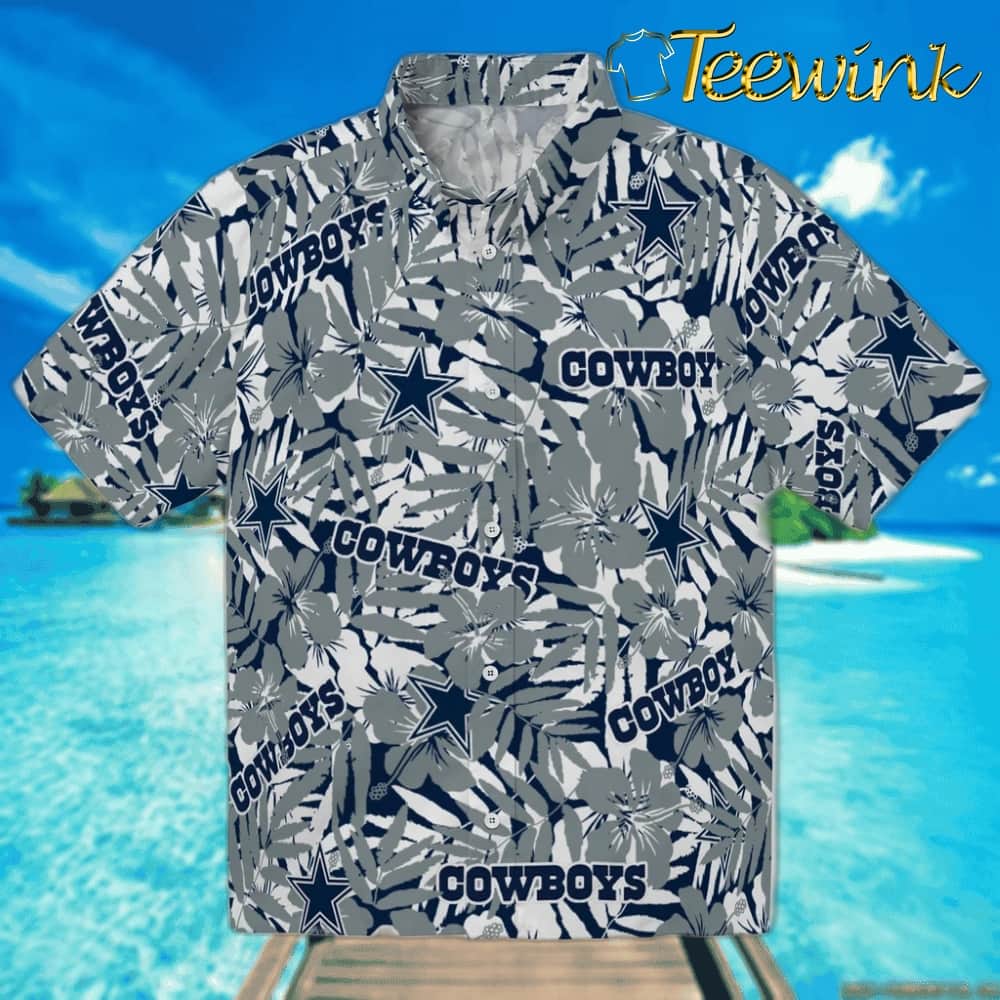 Dallas Cowboys Hawaiian Shirt – Hibiscus Oasis