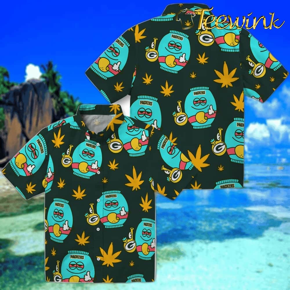 Green Bay Packers Hawaiian Shirt – Chill Vibe image 3 Green Bay Packers Hawaiian Shirt – Chill Vibe image 3