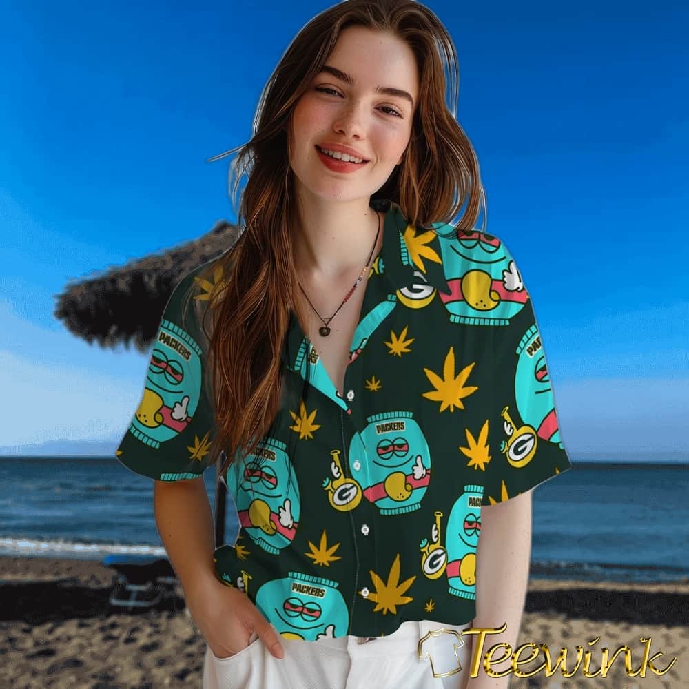 Green Bay Packers Hawaiian Shirt – Chill Vibe image 4 Green Bay Packers Hawaiian Shirt – Chill Vibe image 4