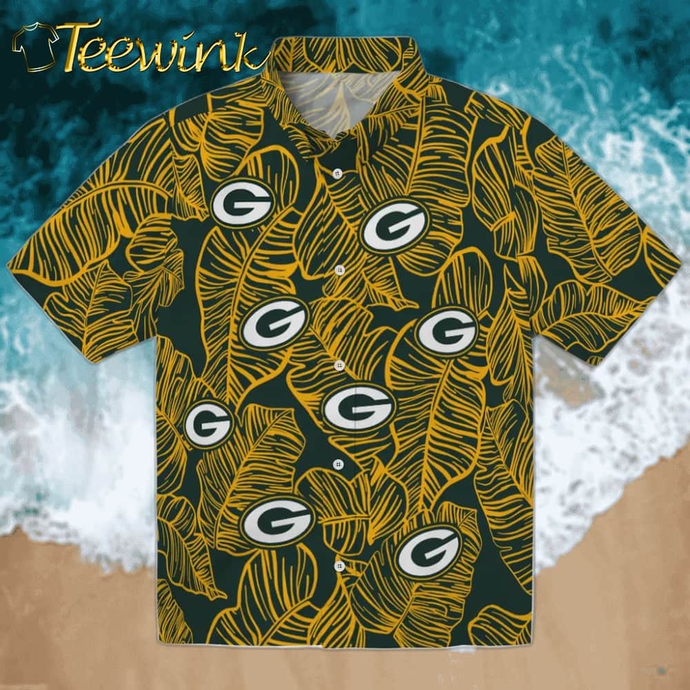 Green Bay Packers Hawaiian Shirt – Hibiscus Tropics Green Bay Packers Hawaiian Shirt – Hibiscus Tropics
