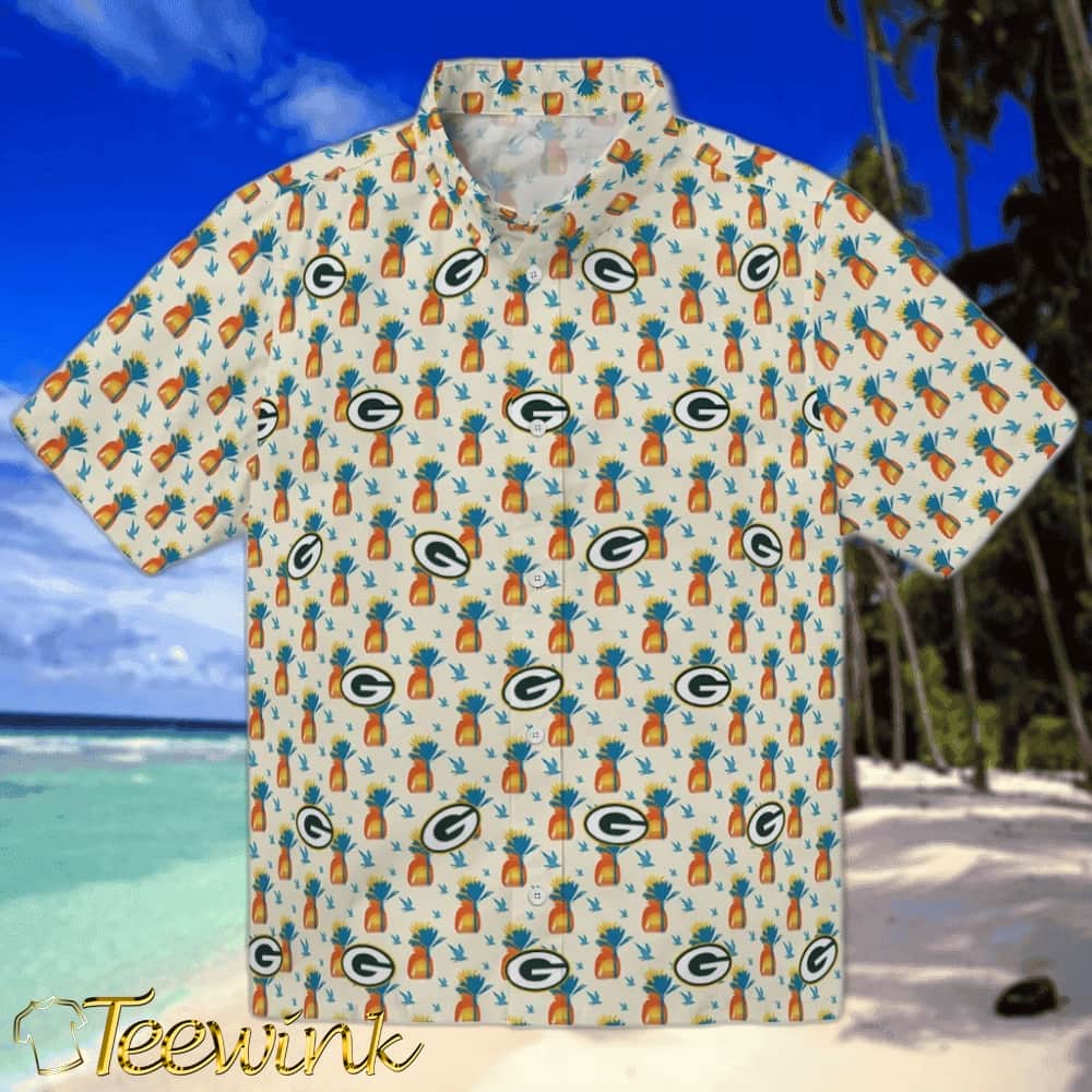 Green Bay Packers Hawaiian Shirt – Pineapple Bouquet Green Bay Packers Hawaiian Shirt – Pineapple Bouquet