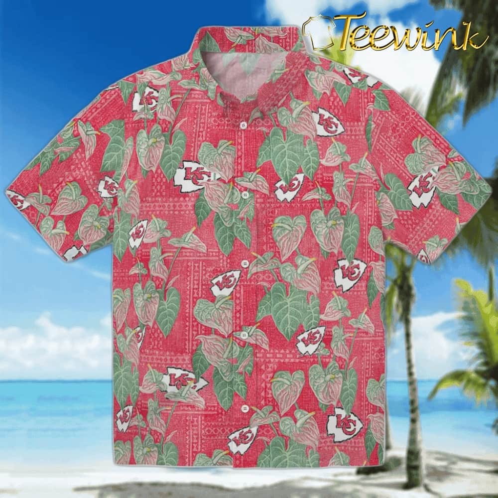 Kansas City Chiefs Hawaiian Shirt – 50th State Flower Kansas City Chiefs Hawaiian Shirt – 50th State Flower