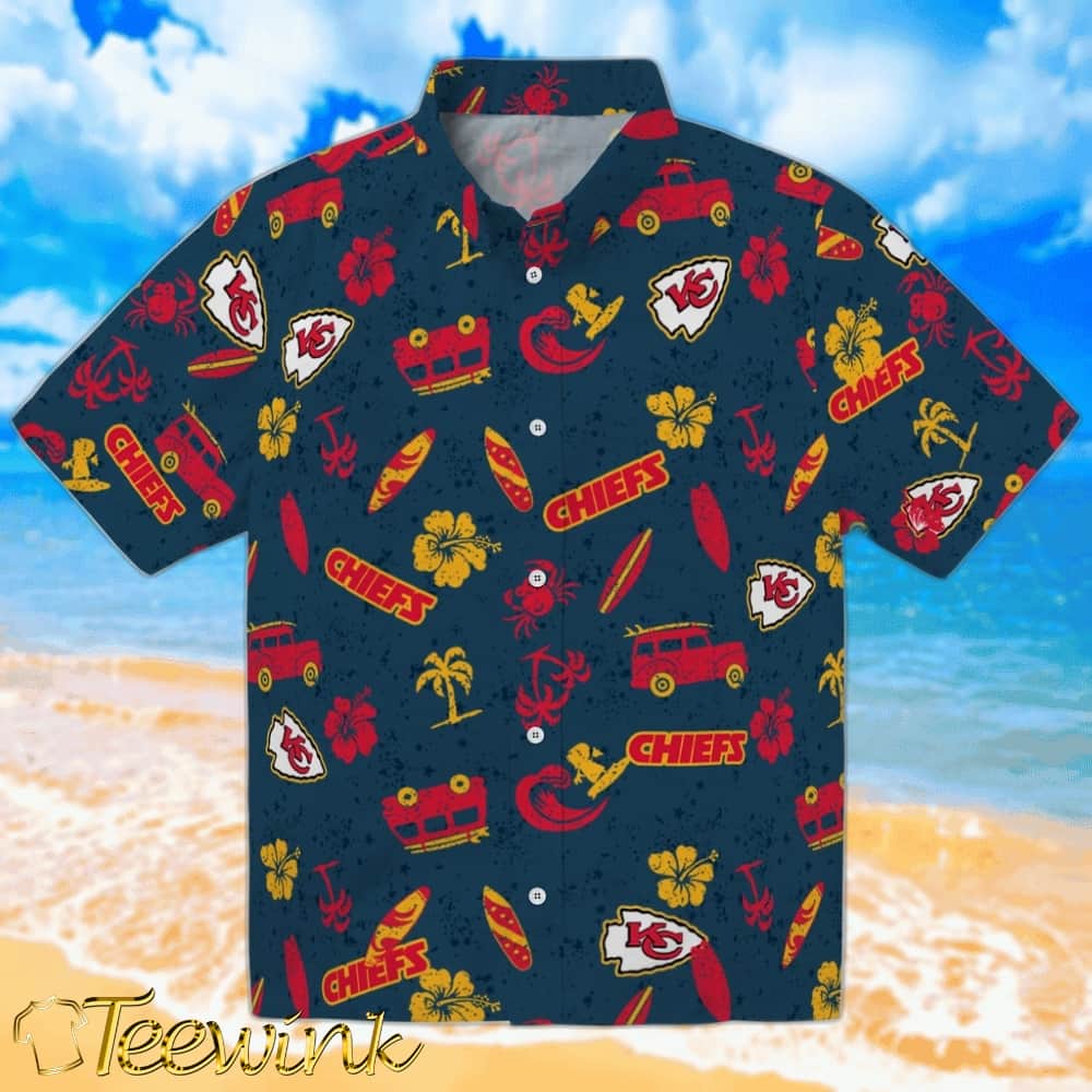 Kansas City Chiefs Hawaiian Shirt – Bird Canopy Kansas City Chiefs Hawaiian Shirt – Bird Canopy