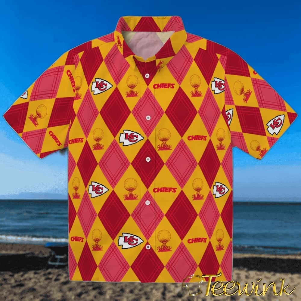 Kansas City Chiefs Hawaiian Shirt – Flamingo Hibiscus Kansas City Chiefs Hawaiian Shirt – Flamingo Hibiscus