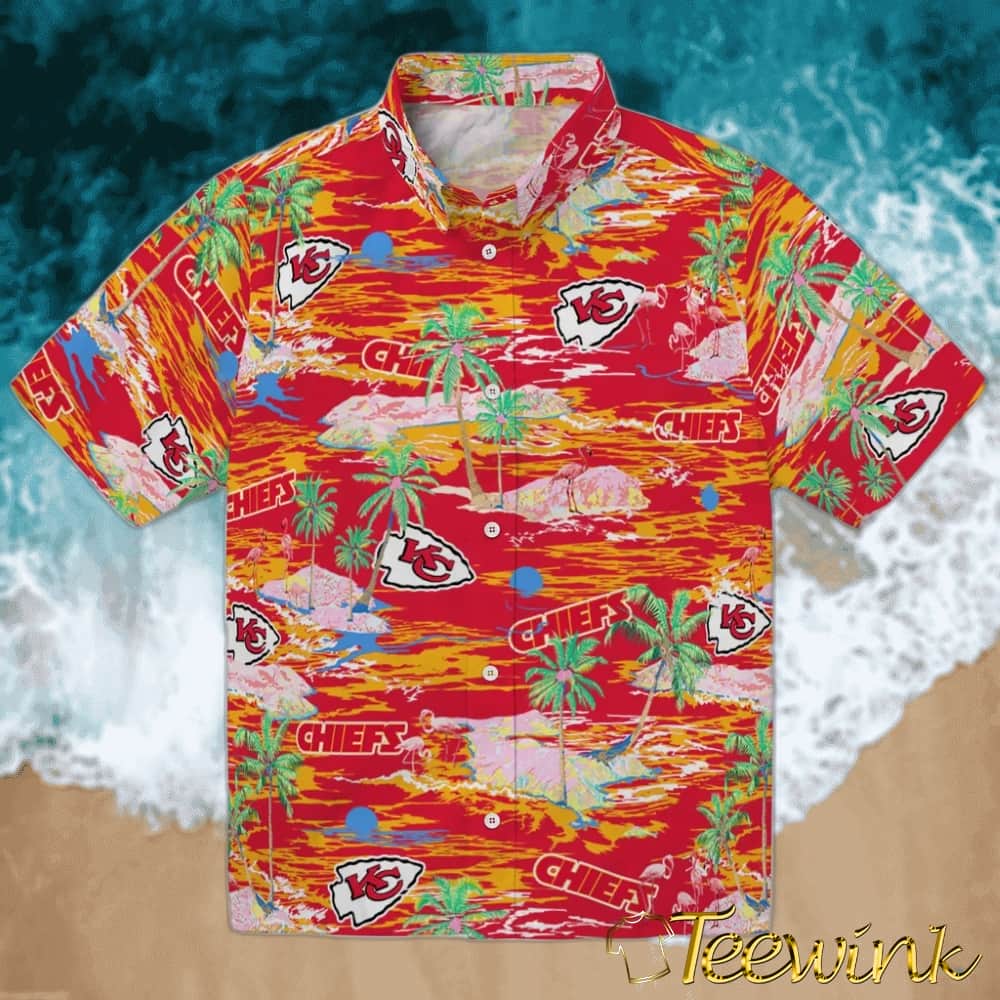 Kansas City Chiefs Hawaiian Shirt – Hawaii Island
