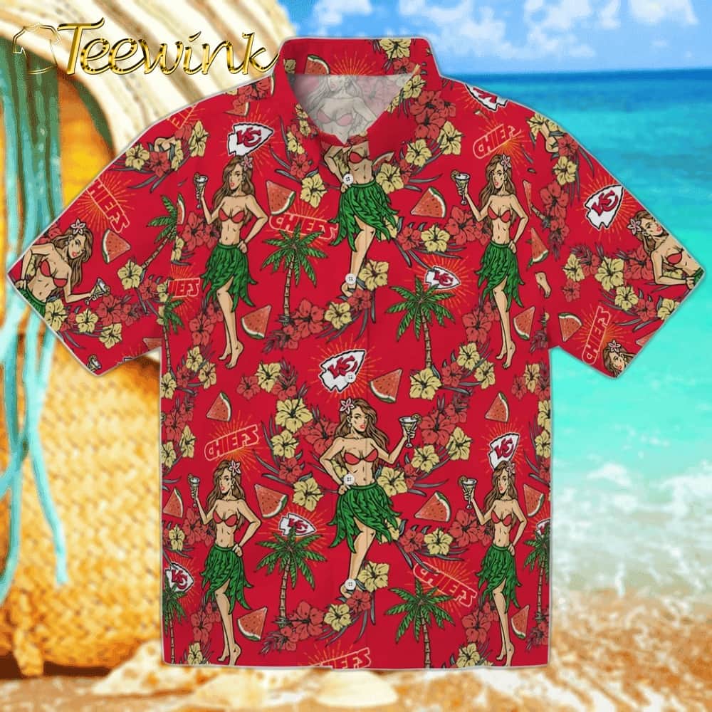 Kansas City Chiefs Hawaiian Shirt – Hawaiian Girls Design