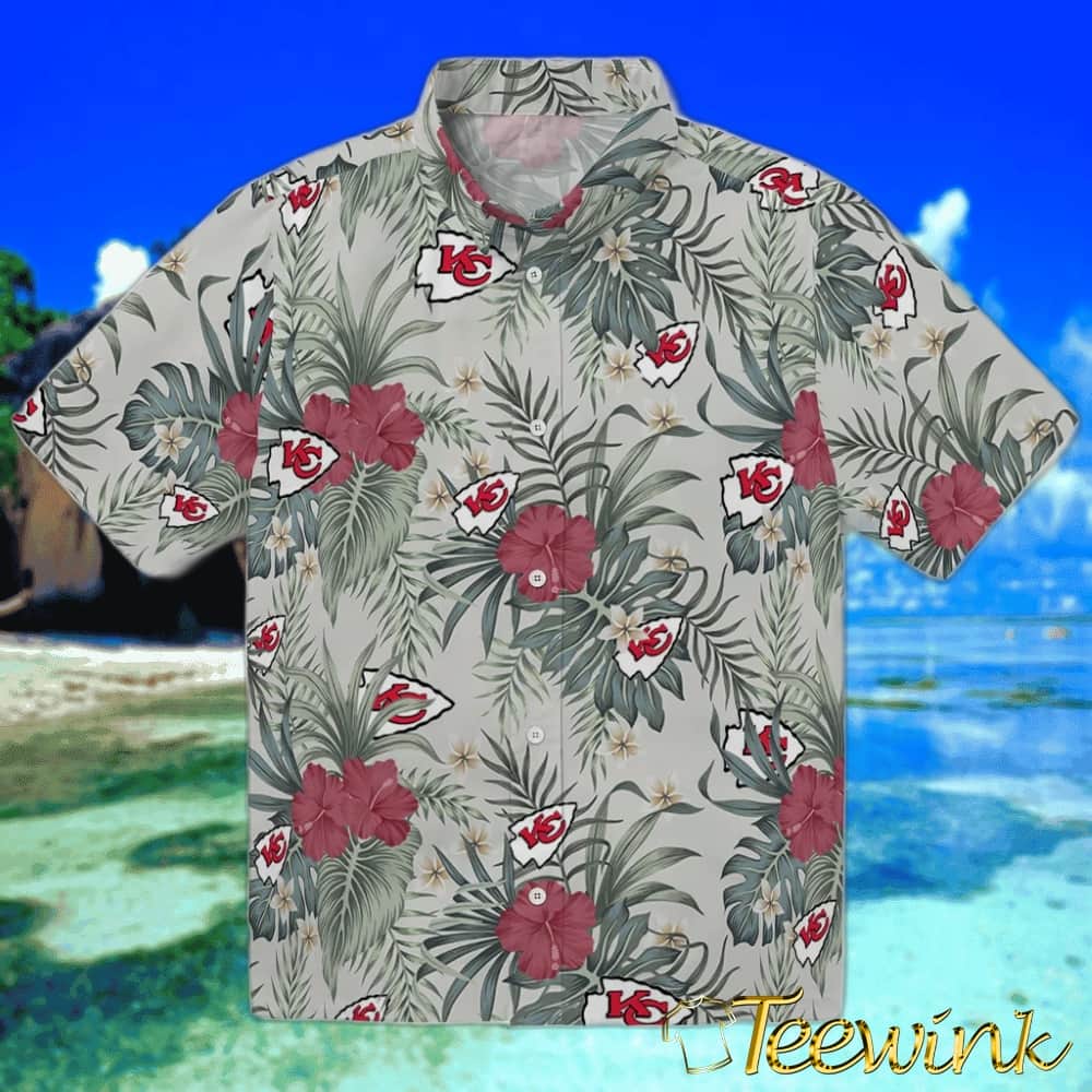 Kansas City Chiefs Hawaiian Shirt – Hibiscus Designs