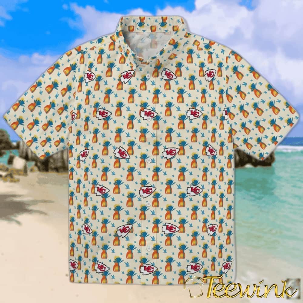 Kansas City Chiefs Hawaiian Shirt – Pineapple Delight