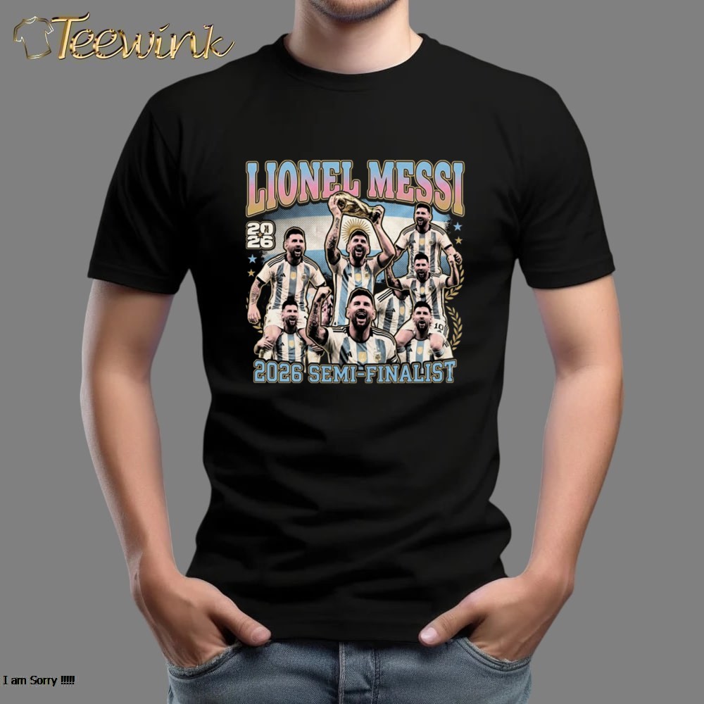 Lionel Messi Vintage 90s Bootleg T-Shirt – World Cup 2026 Streetwear Tee