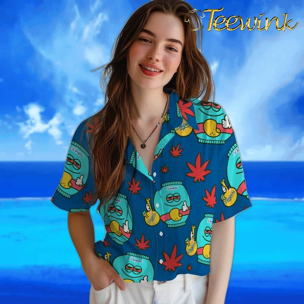 Los Angeles Dodgers Hawaiian Shirt – Chill Vibe image 4 Los Angeles Dodgers Hawaiian Shirt – Chill Vibe image 4