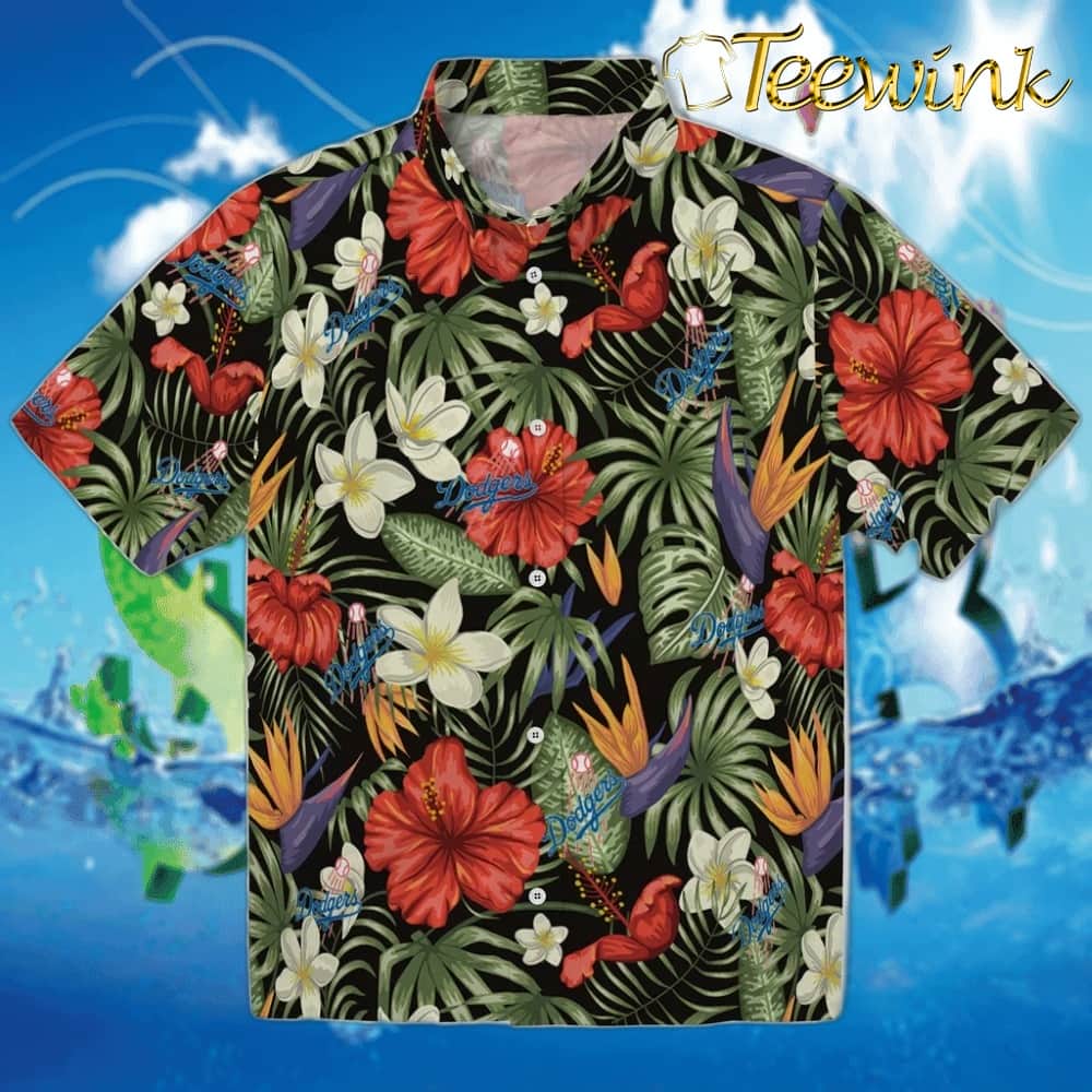 Los Angeles Dodgers Hawaiian Shirt – Golfing Plaid Los Angeles Dodgers Hawaiian Shirt – Golfing Plaid