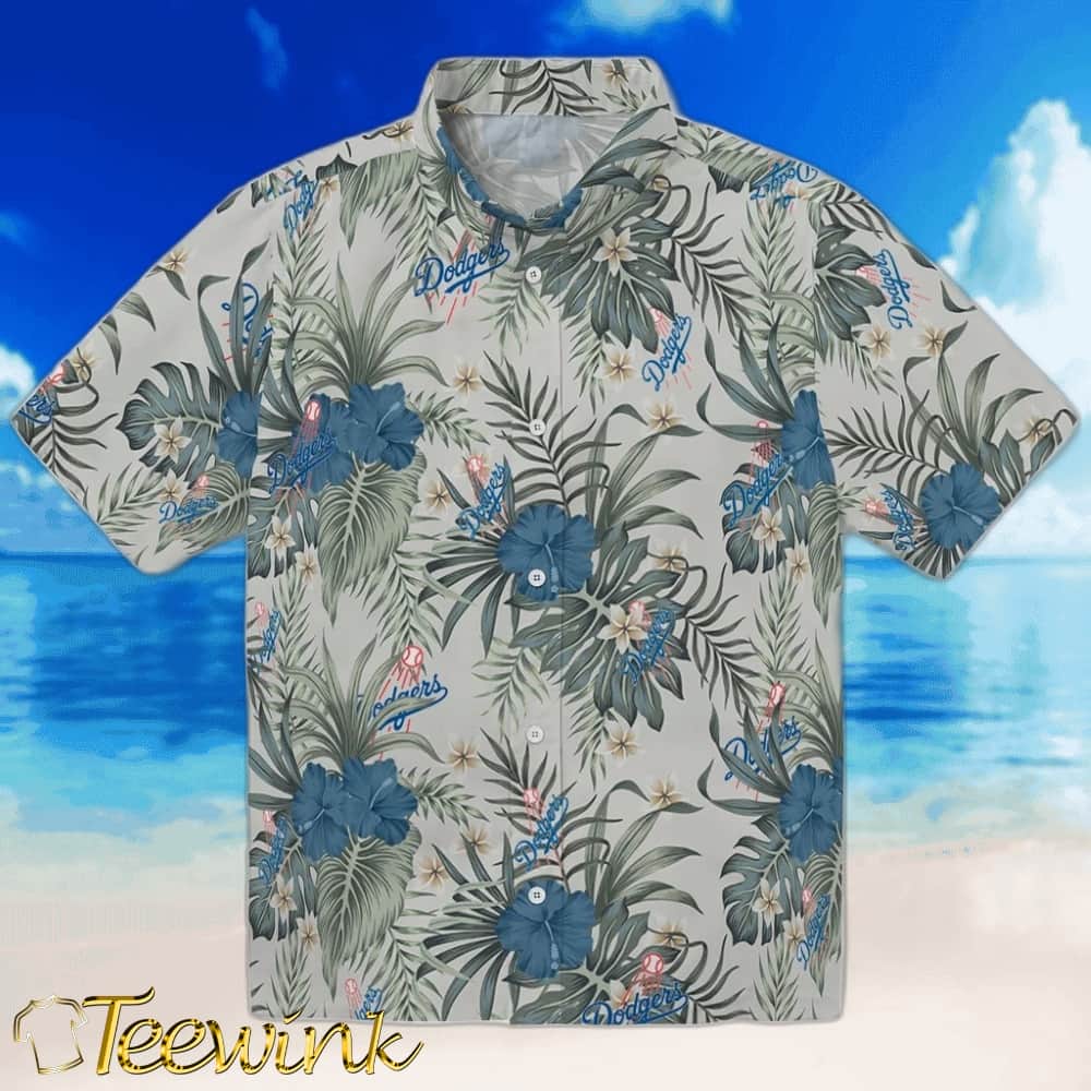 Los Angeles Dodgers Hawaiian Shirt – Hibiscus Designs
