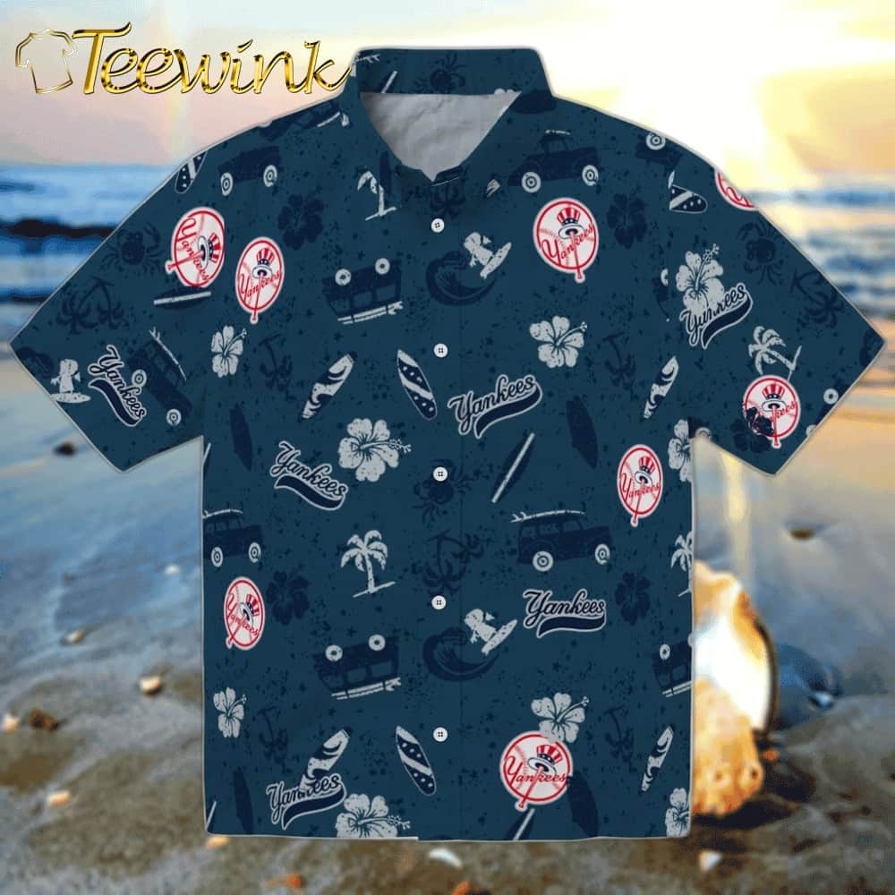 New York Yankees Hawaiian Shirt – Bird Canopy