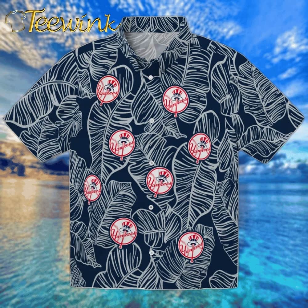 New York Yankees Hawaiian Shirt – Hibiscus Tropics