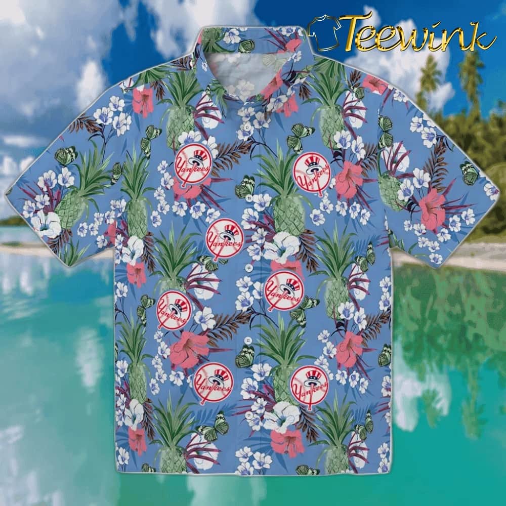 New York Yankees Hawaiian Shirt – Paradise Vines